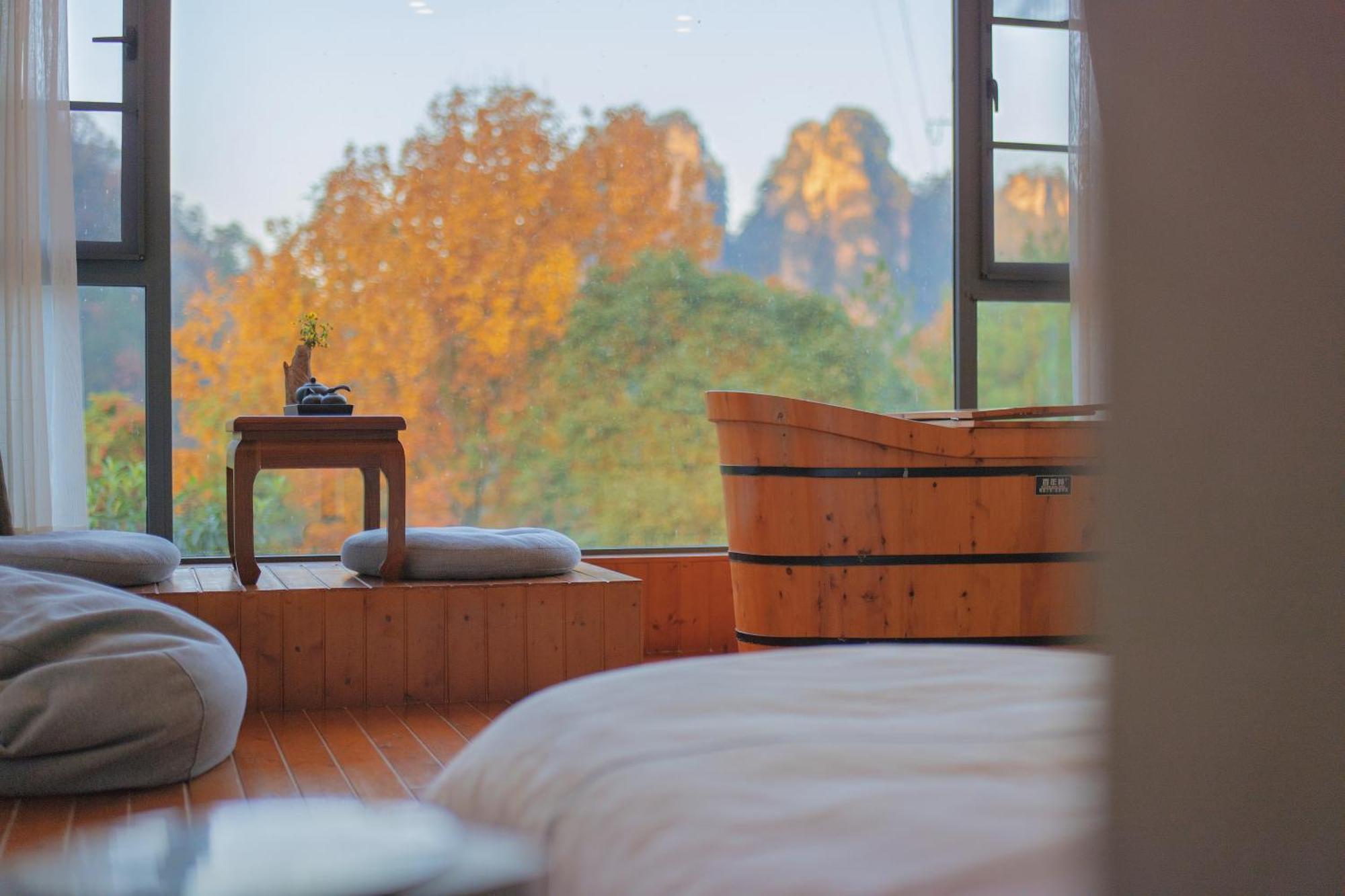 Mount View Cottage Zhangjiajie Eksteriør bilde